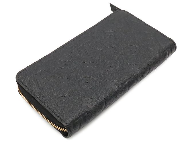 Louis Vuitton Monogram Empreinte Langbeutel Schwarz - Ansicht 3