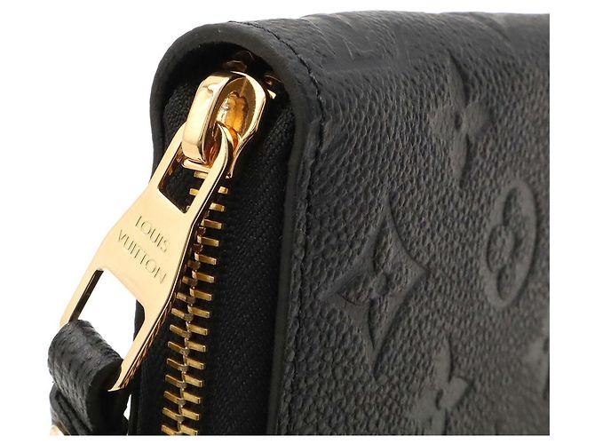 Louis Vuitton Monogram Empreinte Langbeutel Schwarz - Ansicht 5