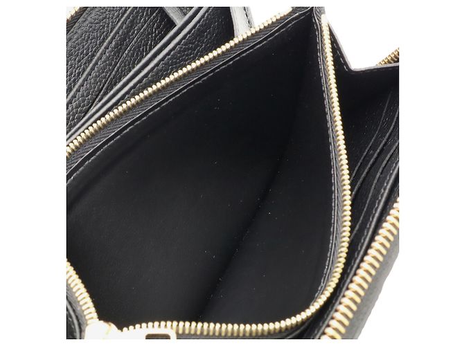 Louis Vuitton Monogram Empreinte Langbeutel Schwarz - Ansicht 7