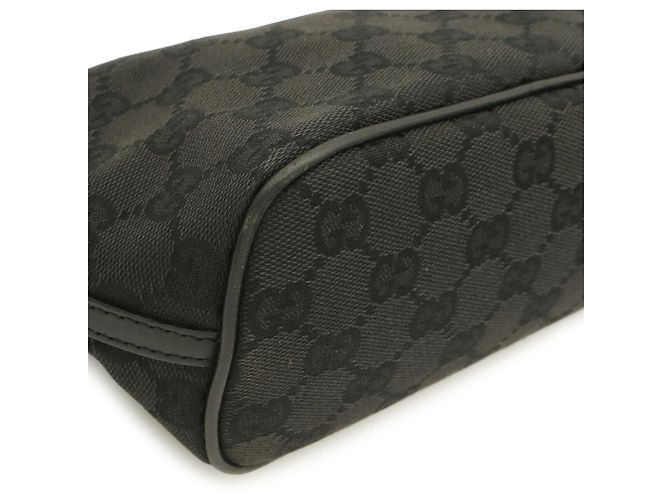 Pochette a mano GUCCI GG Canvas Nero - vista 4