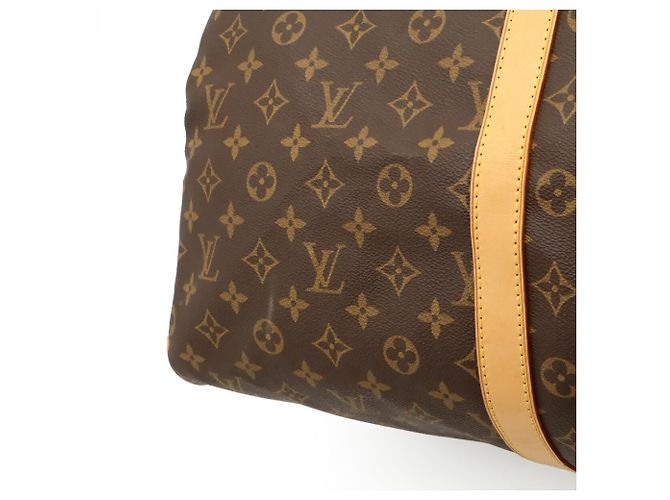 Louis Vuitton Monogram Keepall 55 Boston Bag Braun - Ansicht 9