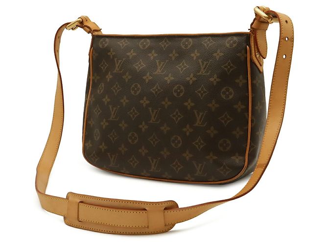 Louis Vuitton Monogram Hudson GM Schultertasche Braun - Ansicht 3