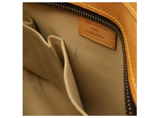 Louis Vuitton Monogram Hudson GM Schultertasche Braun - Ansicht 9