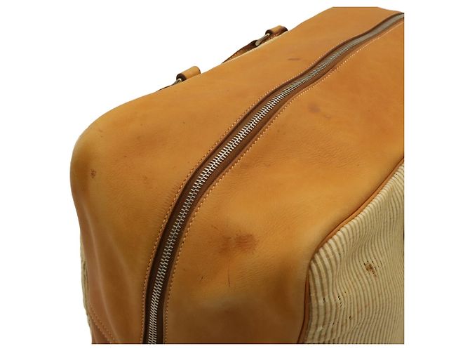 Hermès Borsa Boston Hermes Victoria 45 Marrone chiaro - vista 7