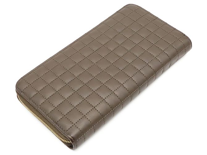 Céline Celine C-Charm Large Zip Wallet in Dark Olive Olivgrün - Ansicht 3