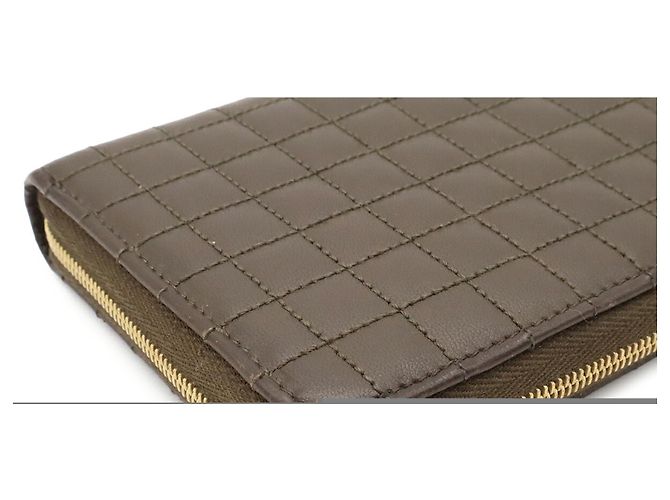 Céline Celine C-Charm Large Zip Wallet in Dark Olive Olivgrün - Ansicht 4