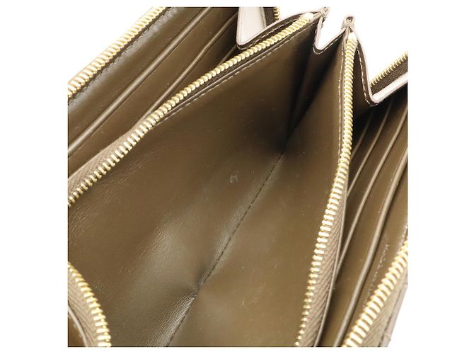 Céline Celine C-Charm Large Zip Wallet in Dark Olive Olivgrün - Ansicht 7