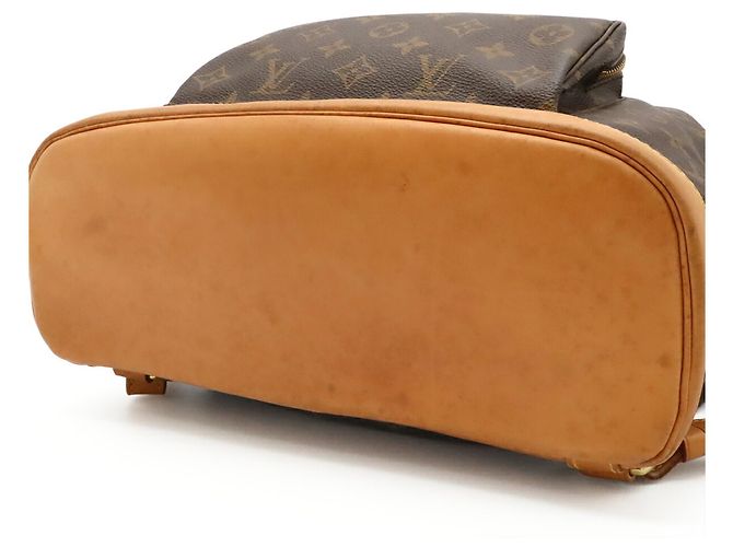 Zaino e Borsa a Tracolla Louis Vuitton Monogram Montsouris GM Marrone - vista 10