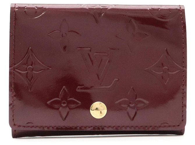 Tarjetero Louis Vuitton Monogram Vernis Roja - vista 2