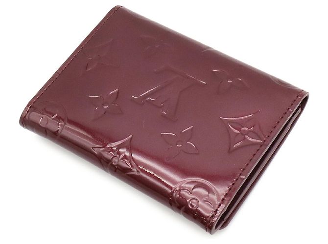 Tarjetero Louis Vuitton Monogram Vernis Roja - vista 3