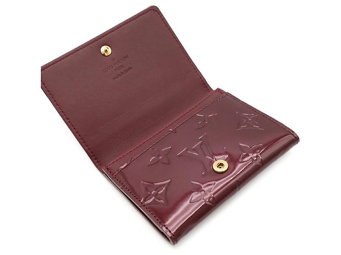 Tarjetero Louis Vuitton Monogram Vernis Roja - vista 6