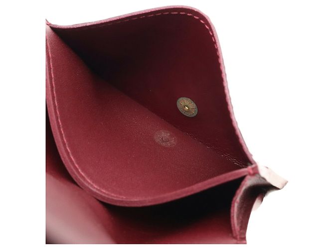 Tarjetero Louis Vuitton Monogram Vernis Roja - vista 8
