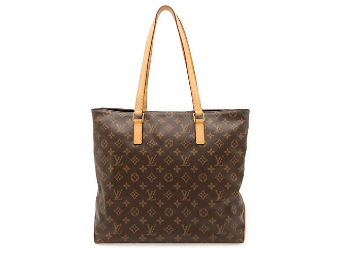 Borsa Cabas Mezzo Monogram Louis Vuitton Marrone - vista 2