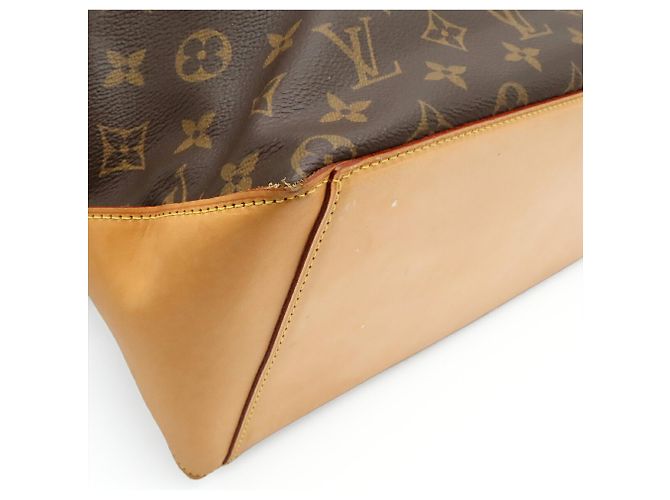 Borsa Cabas Mezzo Monogram Louis Vuitton Marrone - vista 4