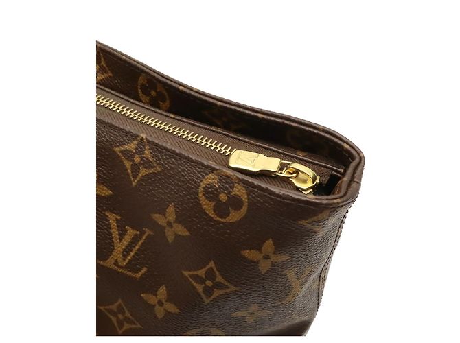 Borsa Cabas Mezzo Monogram Louis Vuitton Marrone - vista 6