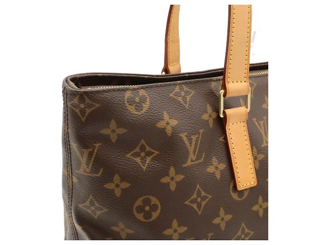 Borsa Cabas Mezzo Monogram Louis Vuitton Marrone - vista 8