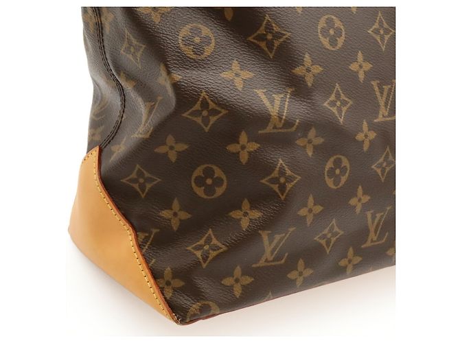 Borsa Cabas Mezzo Monogram Louis Vuitton Marrone - vista 9