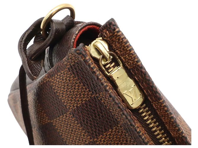 Louis Vuitton Damier Make-up Tasche Braun - Ansicht 7