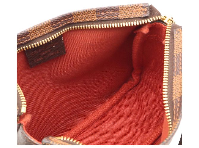 Louis Vuitton Damier Make-up Tasche Braun - Ansicht 9