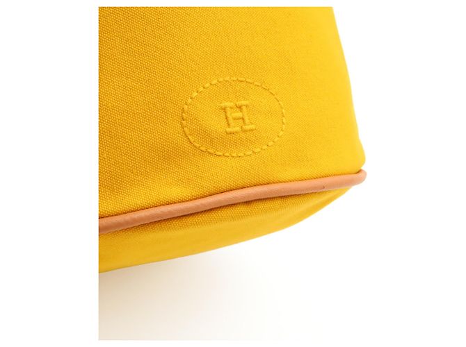 Hermès Borsa a tracolla HERMES Polochon Mimil PM Giallo - vista 10