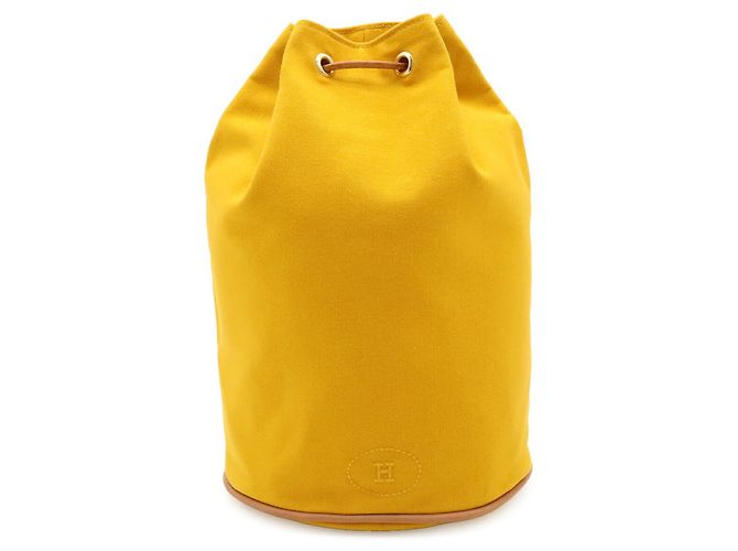 Hermès Borsa a tracolla HERMES Polochon Mimil PM Giallo - vista 2