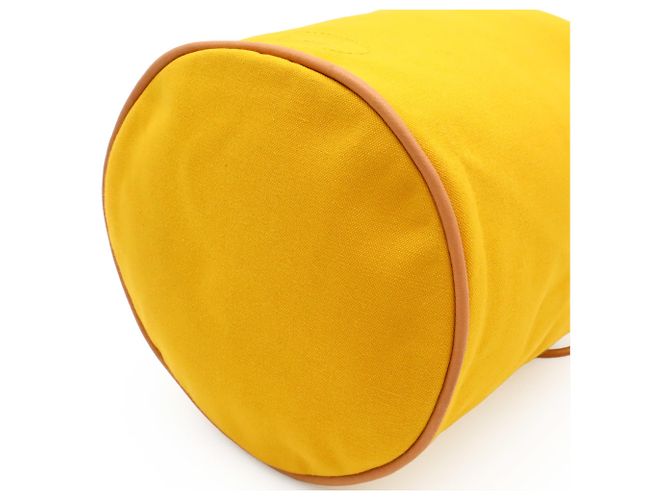 Hermès Borsa a tracolla HERMES Polochon Mimil PM Giallo - vista 4