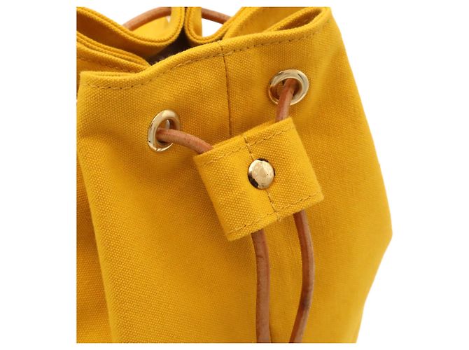 Hermès Borsa a tracolla HERMES Polochon Mimil PM Giallo - vista 5