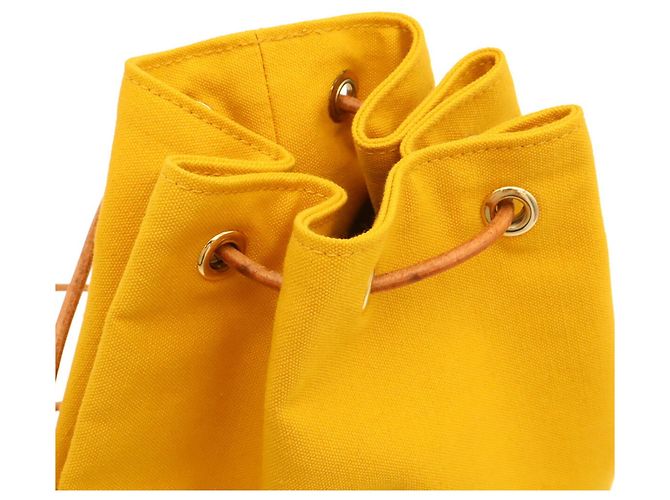 Hermès Borsa a tracolla HERMES Polochon Mimil PM Giallo - vista 8