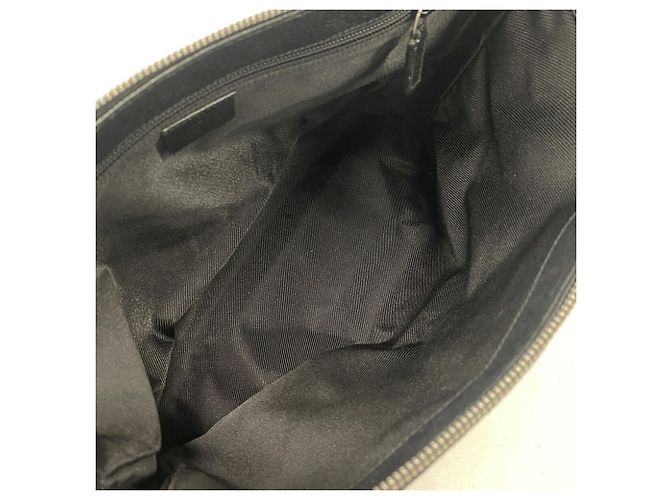 Borsa a Tracolla Gucci Nera GG Canvas 110054 Nero - vista 4