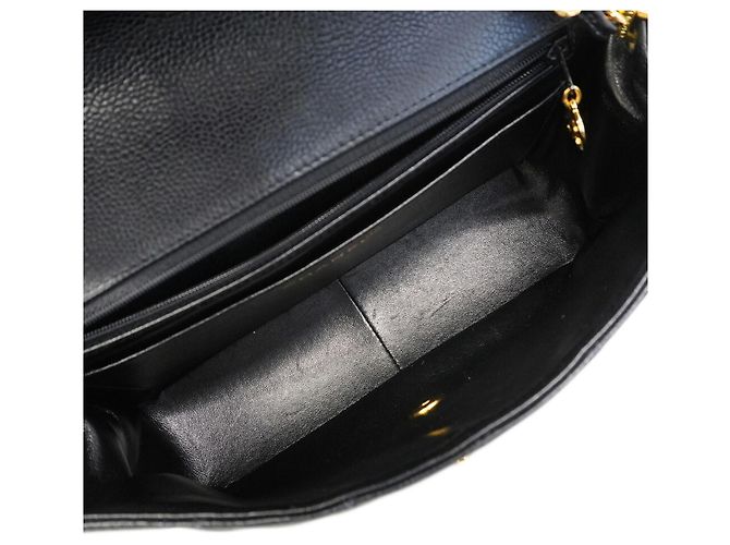 Chanel Diana Chain Schultertasche Schwarz - Ansicht 4