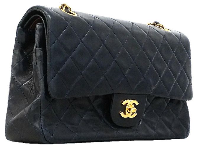 Timeless Borsa a tracolla Chanel Matelassé Nero - vista 2