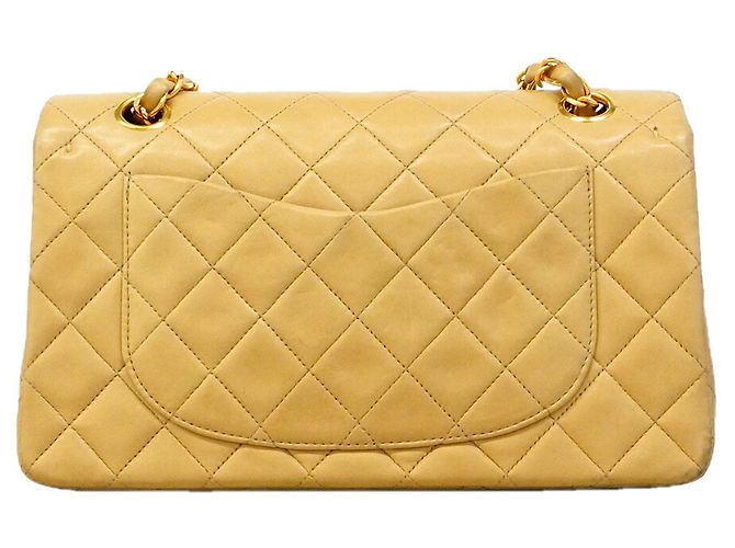 Borsa a tracolla Chanel Matelassé Beige - vista 12