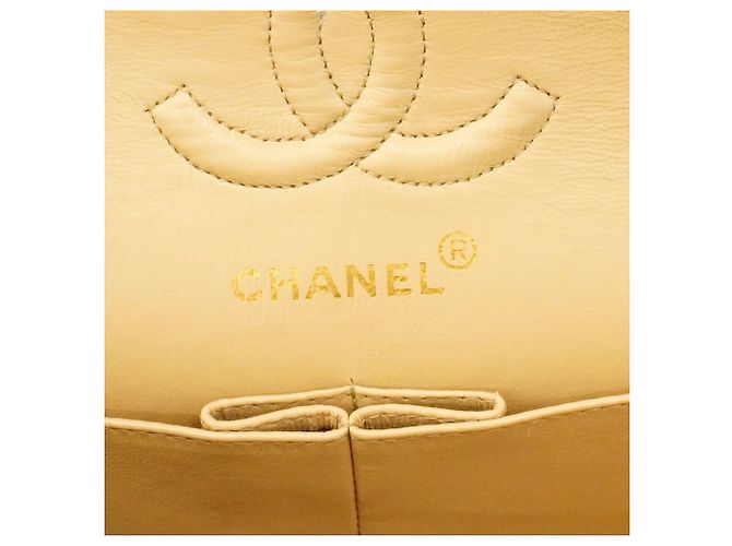 Borsa a tracolla Chanel Matelassé Beige - vista 5