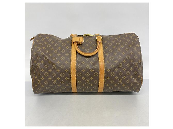 Louis Vuitton Boston Monogram Keepall 55 Braun - Ansicht 15