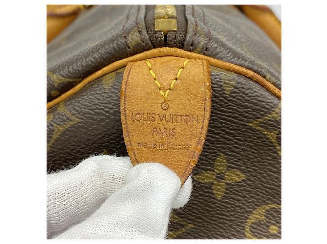 Louis Vuitton Boston Monogram Keepall 55 Braun - Ansicht 5