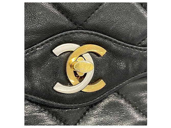 Borsa a tracolla Chanel Matelassé Nero - vista 10