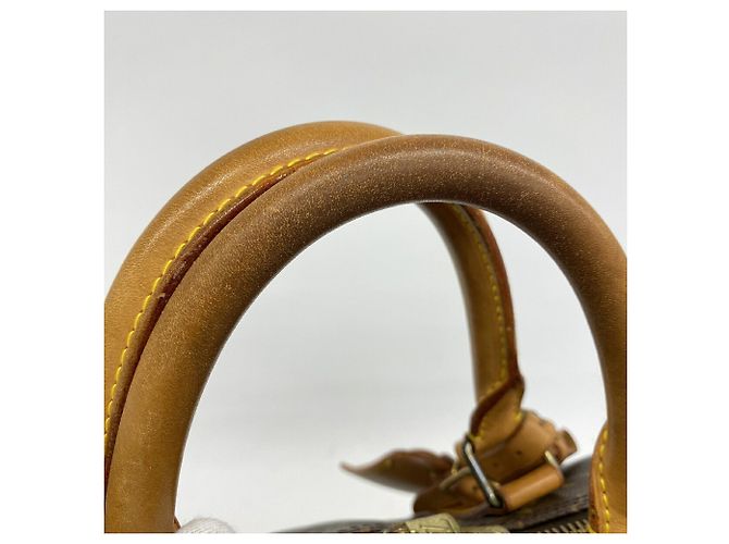 Louis Vuitton Boston Monogram Keepall Bandoulière 55 Marrone - vista 9