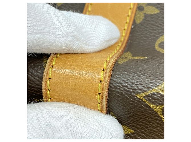 Louis Vuitton Boston Monogram Keepall Bandoulière 60 Marrone - vista 11