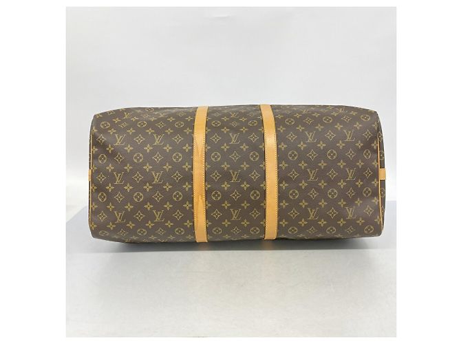 Louis Vuitton Boston Monogram Keepall Bandoulière 60 Marrone - vista 3