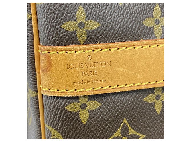 Louis Vuitton Boston Monogram Keepall Bandoulière 60 Marrone - vista 5