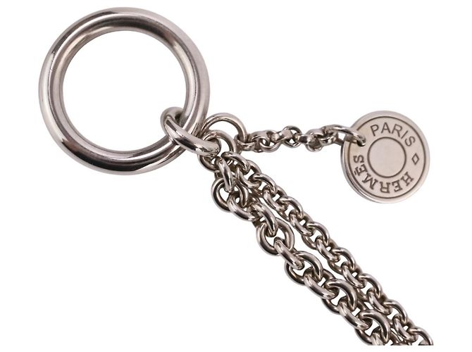 Hermès Colar longo Hermes Kara Silver Prata - vista 7
