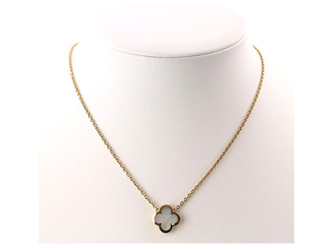 Collana Van Cleef & Arpels Alhambra 750 D'oro - vista 2