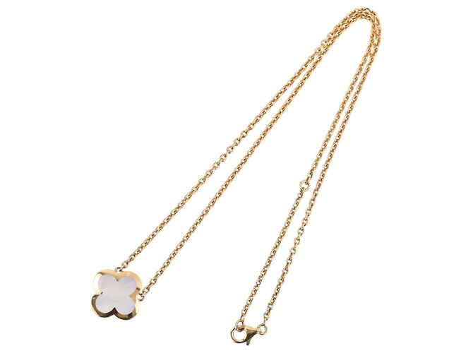 Collana Van Cleef & Arpels Alhambra 750 D'oro - vista 4