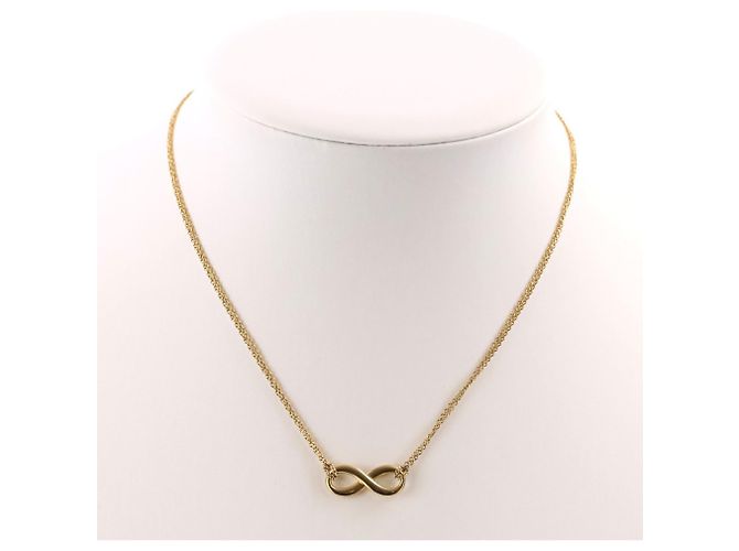 Autre Marque Collana Tiffany Infinity Chain D'oro - vista 2