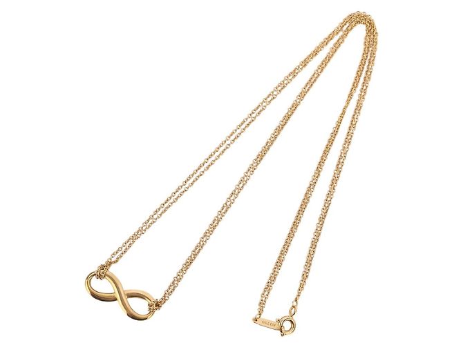 Autre Marque Collana Tiffany Infinity Chain D'oro - vista 4