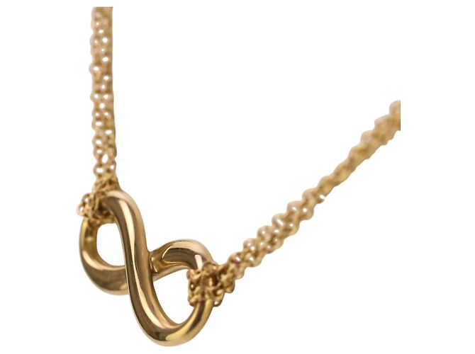 Autre Marque Collana Tiffany Infinity Chain D'oro - vista 6