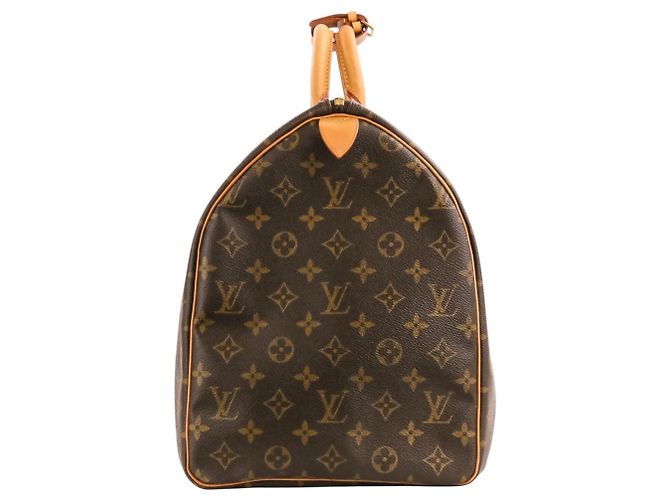 Louis Vuitton Keepall 50 Monogram Boston Bag Braun - Ansicht 3
