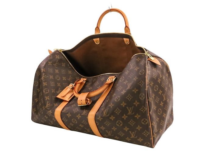 Louis Vuitton Keepall 50 Monogram Boston Bag Braun - Ansicht 6