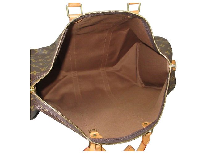 Louis Vuitton Keepall 50 Monogram Boston Bag Braun - Ansicht 7