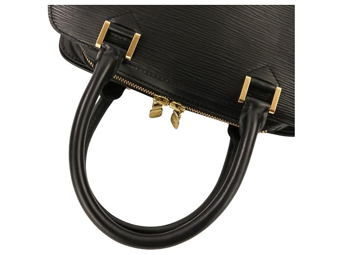 Borsa Louis Vuitton Epi Pont Neuf Nero - vista 5